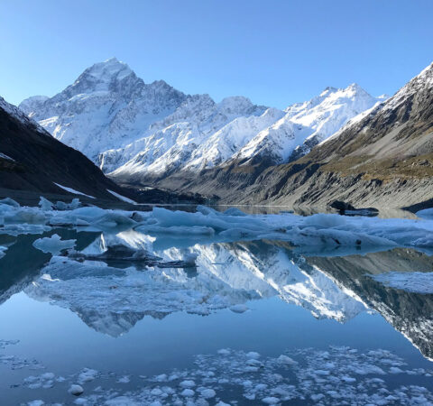 Snowy South Island Mountains