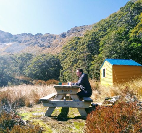 New Zealand Hiking - Lonely Lake Hut